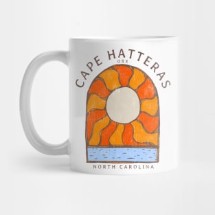 Cape Hatteras, NC Summertime Vacationing Burning Sun Mug